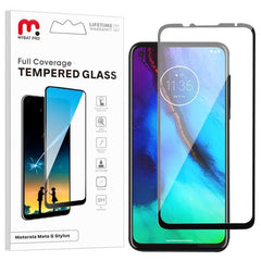 Full Coverage Tempered Glass Screen ProtectorMoto G Stylus 5G 2022
