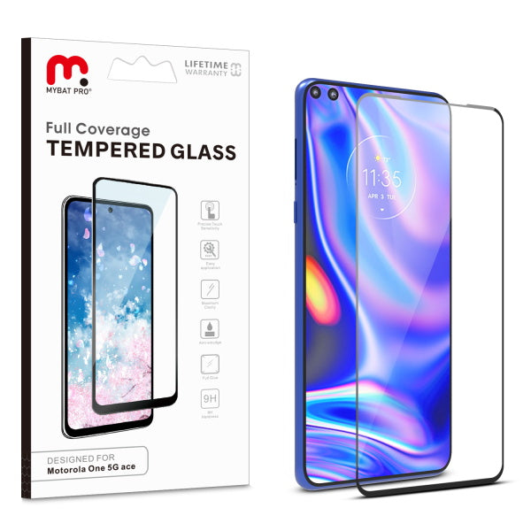 Full Coverage Tempered Glass Screen ProtectorOne 5G Ace