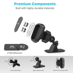 3 - in - 1 Magnetic Phone Car MountMyBat Pro