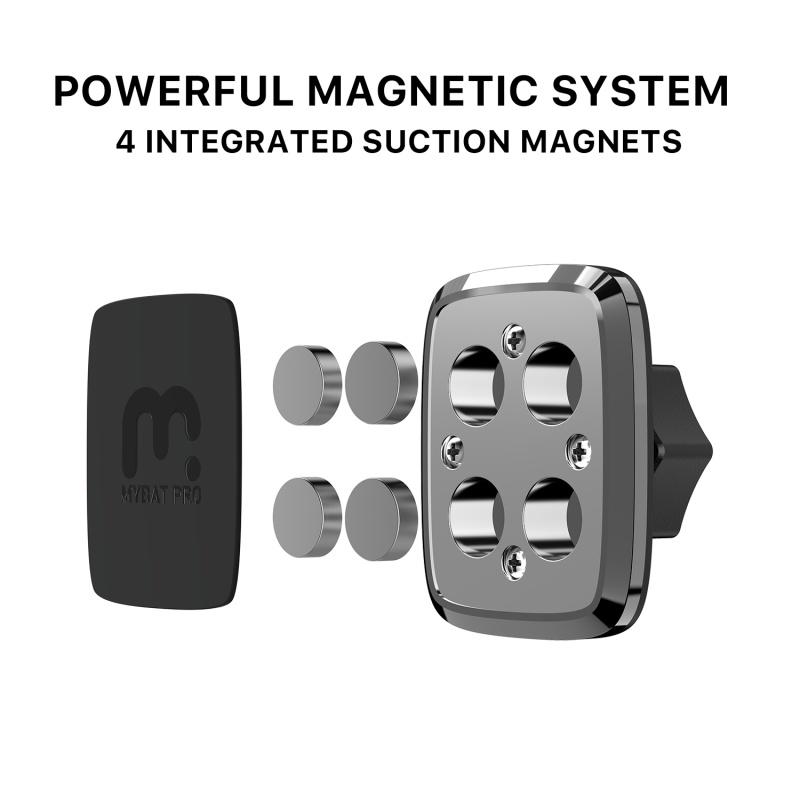 Universal Magnetic Cup Holder MountMyBat Pro
