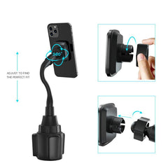 Universal Magnetic Cup Holder MountMyBat Pro