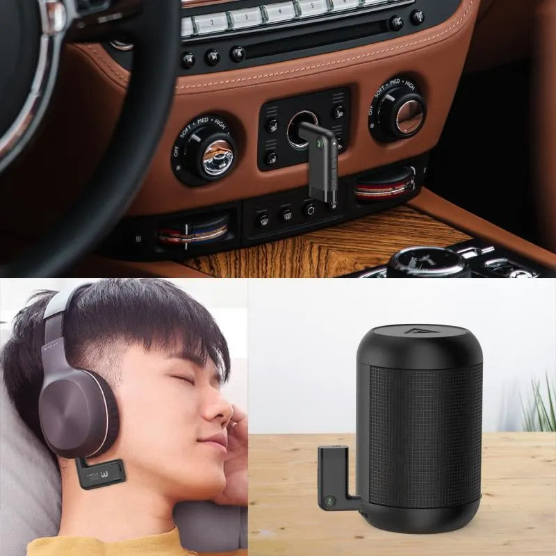 Car Aux Bluetooth ReceiverMyBat Pro
