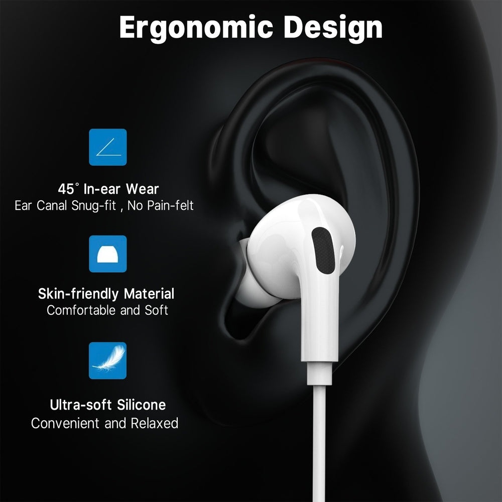 USB - C Wired EarbudsMyBat Pro