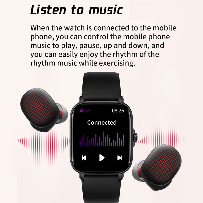 MyBat Pro Activate 4.0 Fitness Smartwatch - BlackMyBat Pro