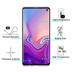 Full Coverage Tempered Glass Screen ProtectorGalaxy S10e