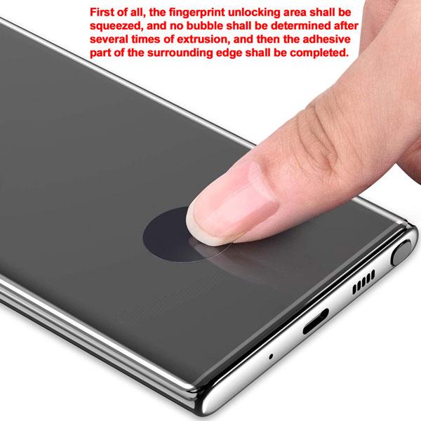 Full Coverage Tempered Glass Screen ProtectorGalaxy S10+