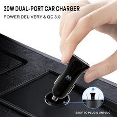 2 - Port Fast Charging Power Delivery Quick Car Charger (36W)MyBat