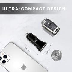 2 - Port Fast Charging Power Delivery Quick Car Charger (36W)MyBat