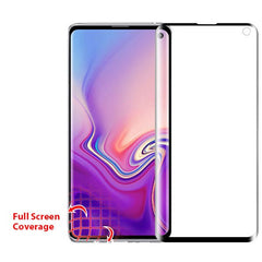 MyBat Full Coverage Tempered Glass Screen Protector for Samsung Galaxy S10MyBat