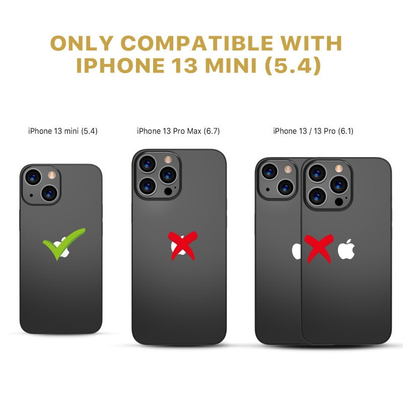 MyBat Pro Full Coverage Tempered Glass Screen Protector for Apple iPhone 13 miniMyBat Pro