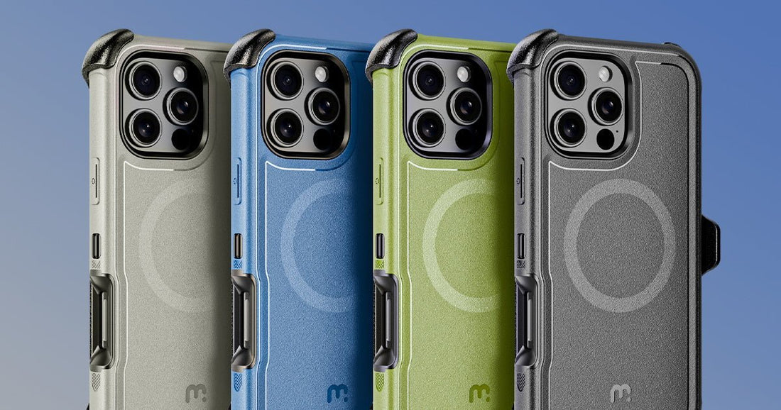Maverick Series MagSafe Case for iPhone 15 & 16: Rugged Protection & Versatility - MyBat Pro