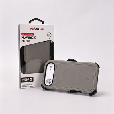 MyBat Pro Maverick Series MagSafe Case with Holster and Tempered Glass for Apple iPhone Air