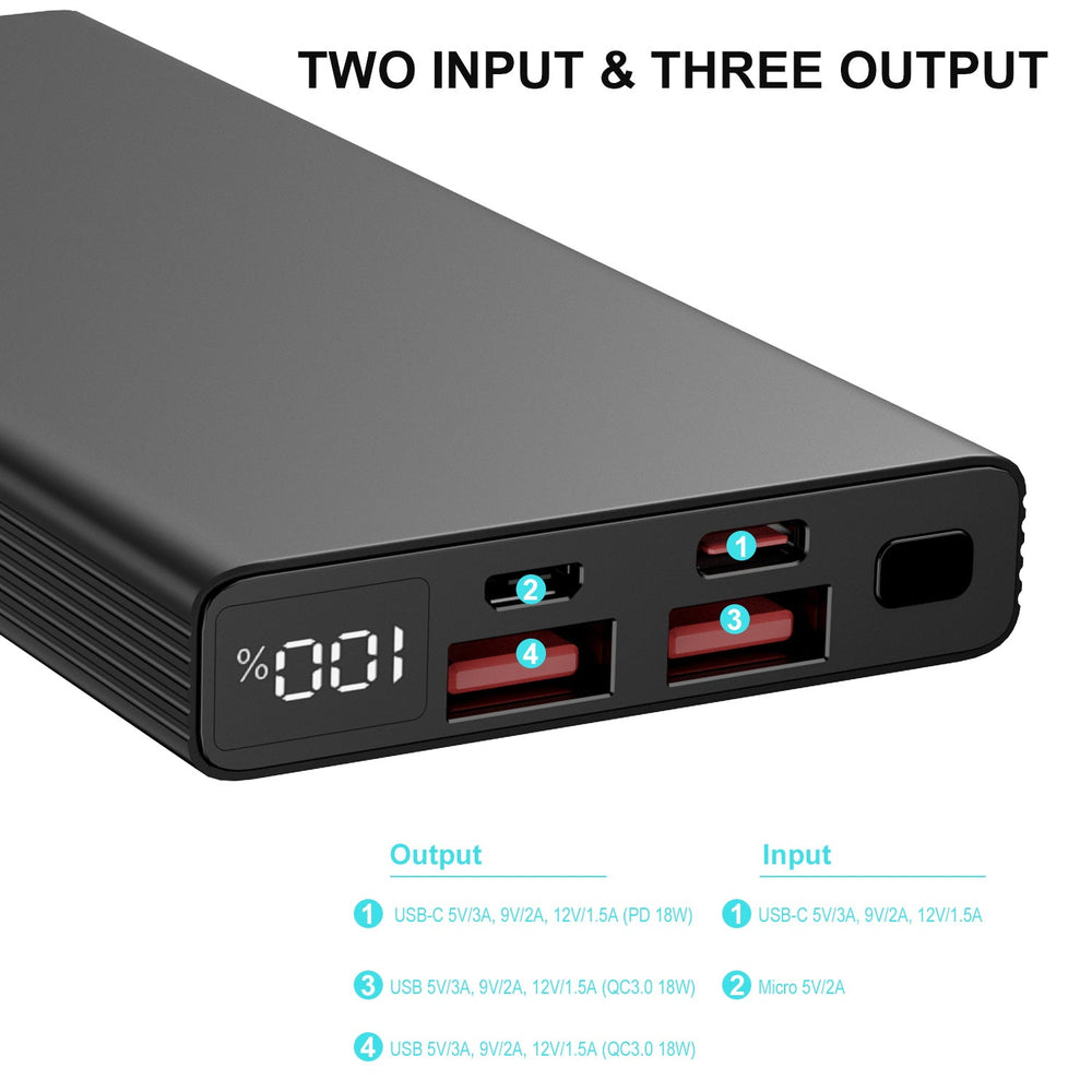 10,000 mAh Power Delivery Power BankMyBat Pro