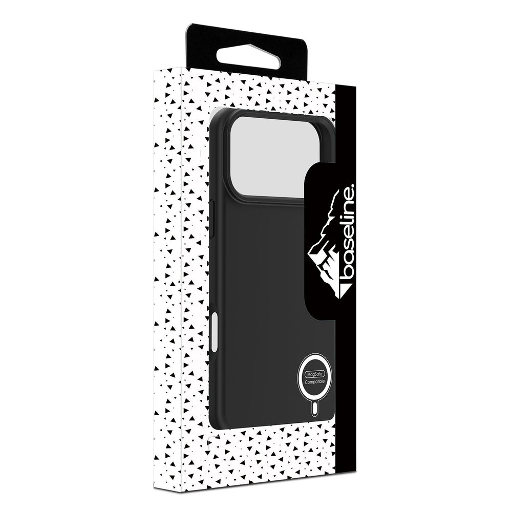 baseline Essence Series Silicone MagSafe Case for Apple iPhone 18 Pro Max / 17 Pro Max - Jet Black