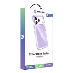 echelon ColorBlock Series MagSafe Case for Apple iPhone 18 Pro Max / 17 Pro Max - Purple