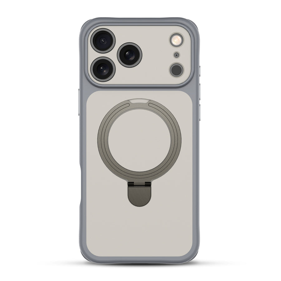baseline TouchTone Series Kickstand Ring MagSafe Case for Apple iPhone 18 Pro / 17 Pro - Grey
