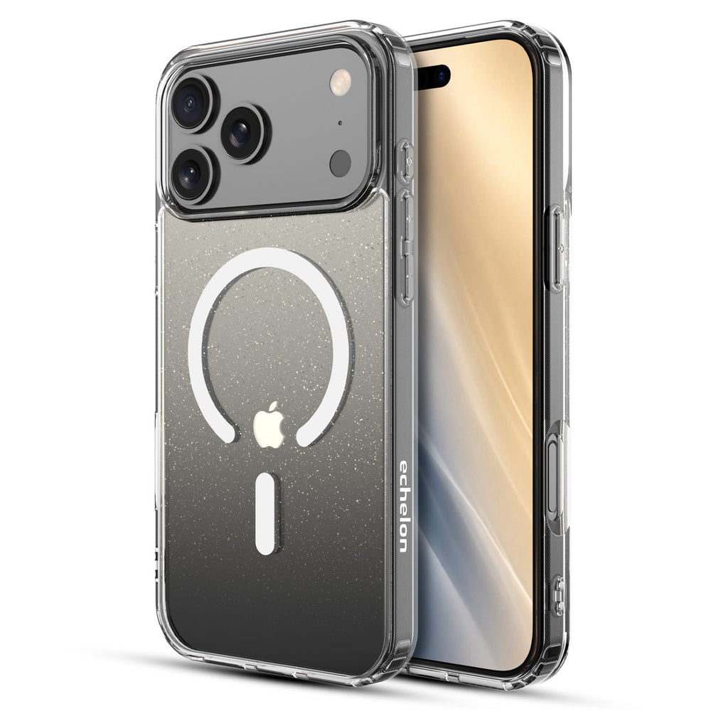 echelon Stardust Series MagSafe Case for Apple iPhone 18 Pro / 17 Pro - Black