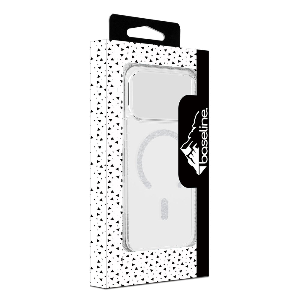 baseline Shimmer Series MagSafe Case for Apple iPhone 18 Pro Max / 17 Pro Max - Silver