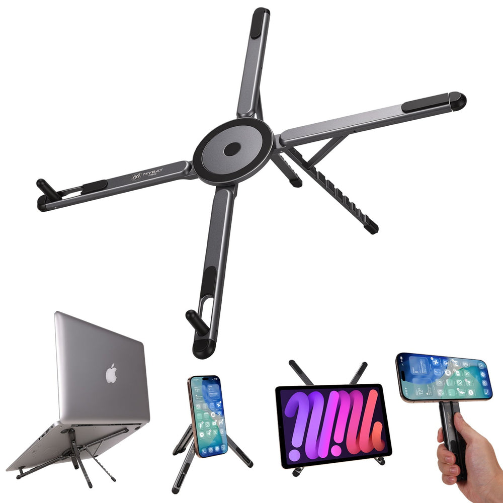 MyBat Pro Axis MagSafe Phone, Tablet & Laptop Stand - Grey