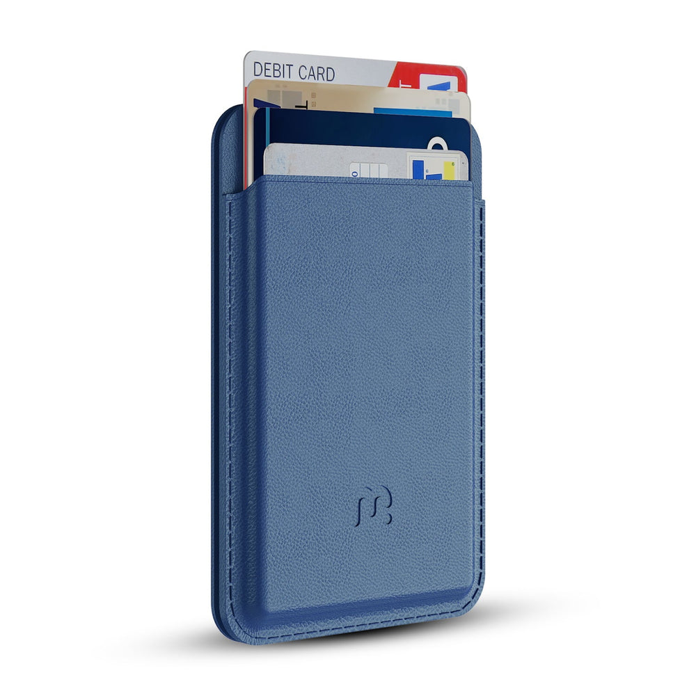 MyBat Pro Maverick Series Rogue Edition MagSafe Case + MagStash Wallet Folio for Apple iPhone 17 Pro - Blue