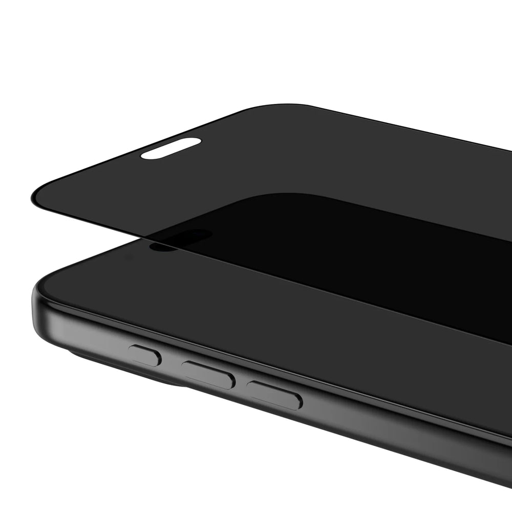 MyBat Pro 2-Way Privacy Tempered Glass Screen Protector for Apple iPhone 18 Pro Max - Black