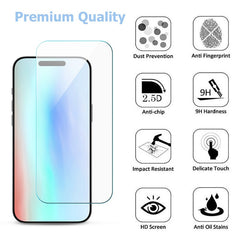 baseline Tempered Glass Screen Protector (2.5D) (10-pack)for Apple iPhone 17 Pro Max / 16 Pro Max - Clear