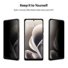 baseline Privacy Full Coverage Tempered Glass Screen Protector for Motorola Moto G Power 5G (2026)