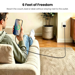 MyBat Pro USB-A to USB-C Braided Charging Cable - 6FT