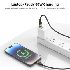 MyBat Pro 60W USB-C to USB-C Braided Charging Cable - 4FT
