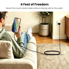 MyBat Pro 60W USB-C to USB-C Braided Charging Cable - 10FT