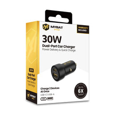 MyBat Pro 30W Dual-Port Car Charger