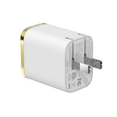 MyBat Pro 45W Dual-Port Digital Display GaN Wall Charger - White