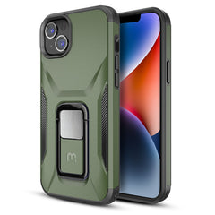 MyBat Pro Antimicrobial Stealth Series (avec support) pour Apple iPhone 16e / 14 / 13