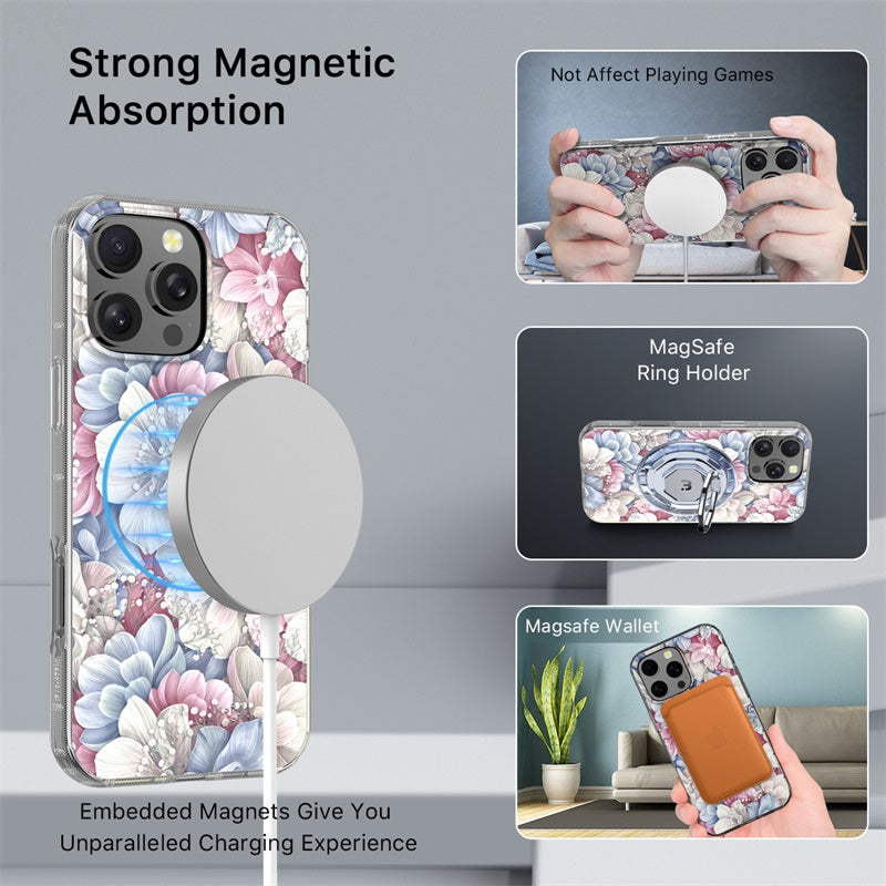 MyBat Pro Mood Series MagSafe Case (with Diamonds) for Apple iPhone 16 ProiPhone 16 Pro