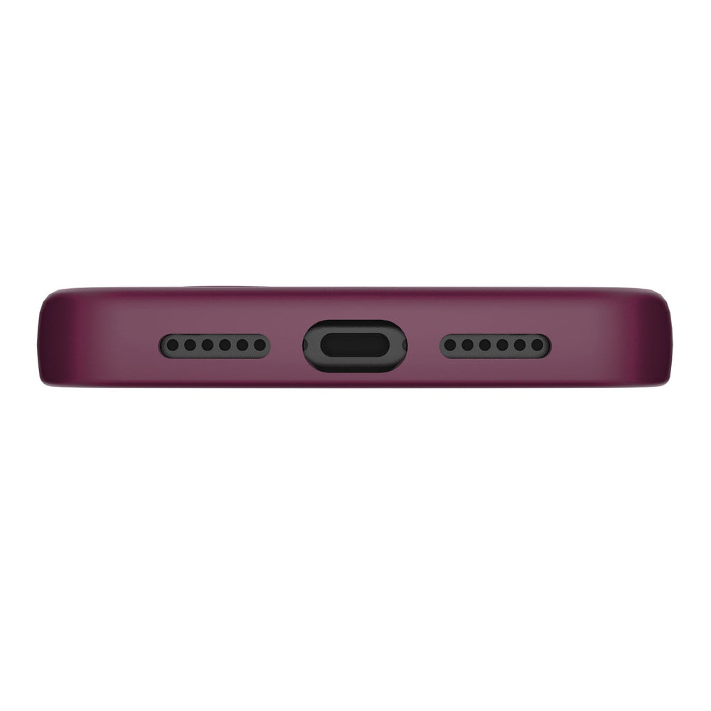 MyBat Pro Contour Series MagSafe Wavy Matte Case for Apple iPhone 18 Pro / 17 Pro - Burgundy