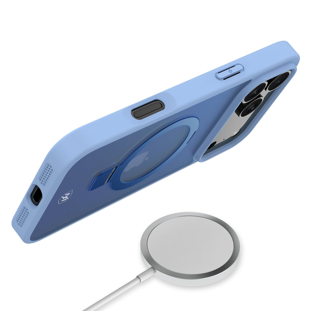 MyBat Pro Shade Series Case w/ MagSafe Ring Stand for Apple iPhone 18 Pro / 17 Pro - Glacier