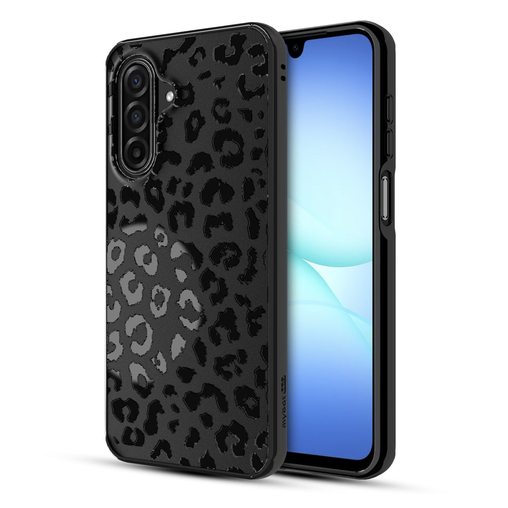 MyBat Pro Mood Series Case for Samsung Galaxy A18 5G / A17 5G / A16 5G - Black Leopard