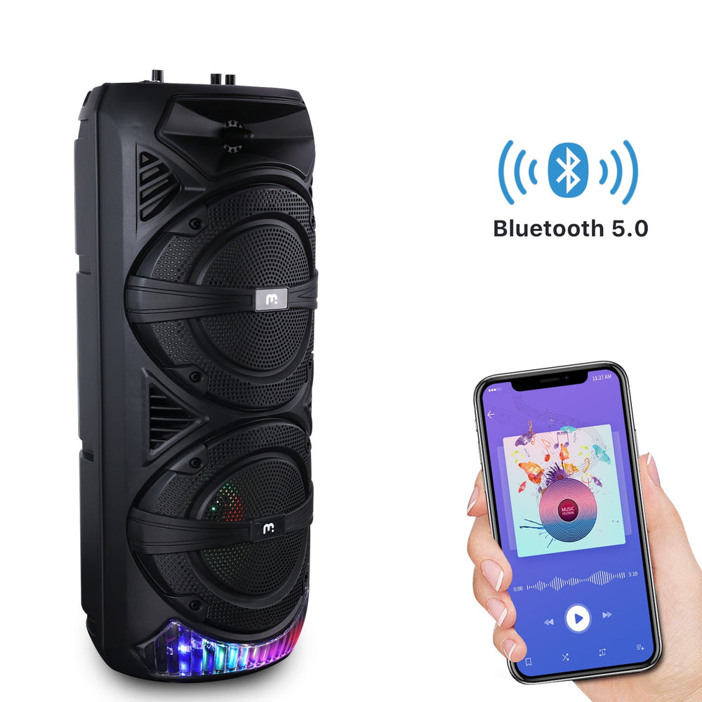 MyBat Pro Salsa LED Portable Wireless Speaker - Black