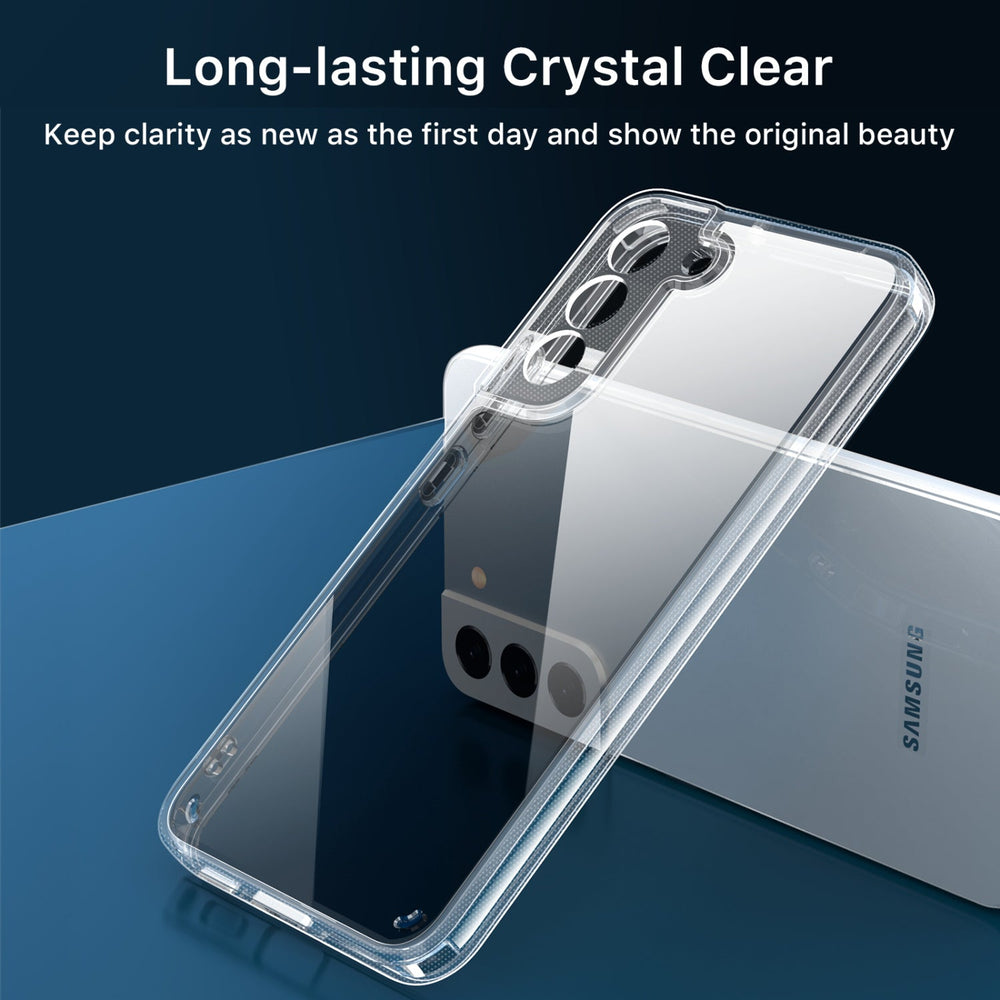 MyBat Pro Radiant Series ombre gradient Gummy Case for Samsung Galaxy S22 - Black Gradient