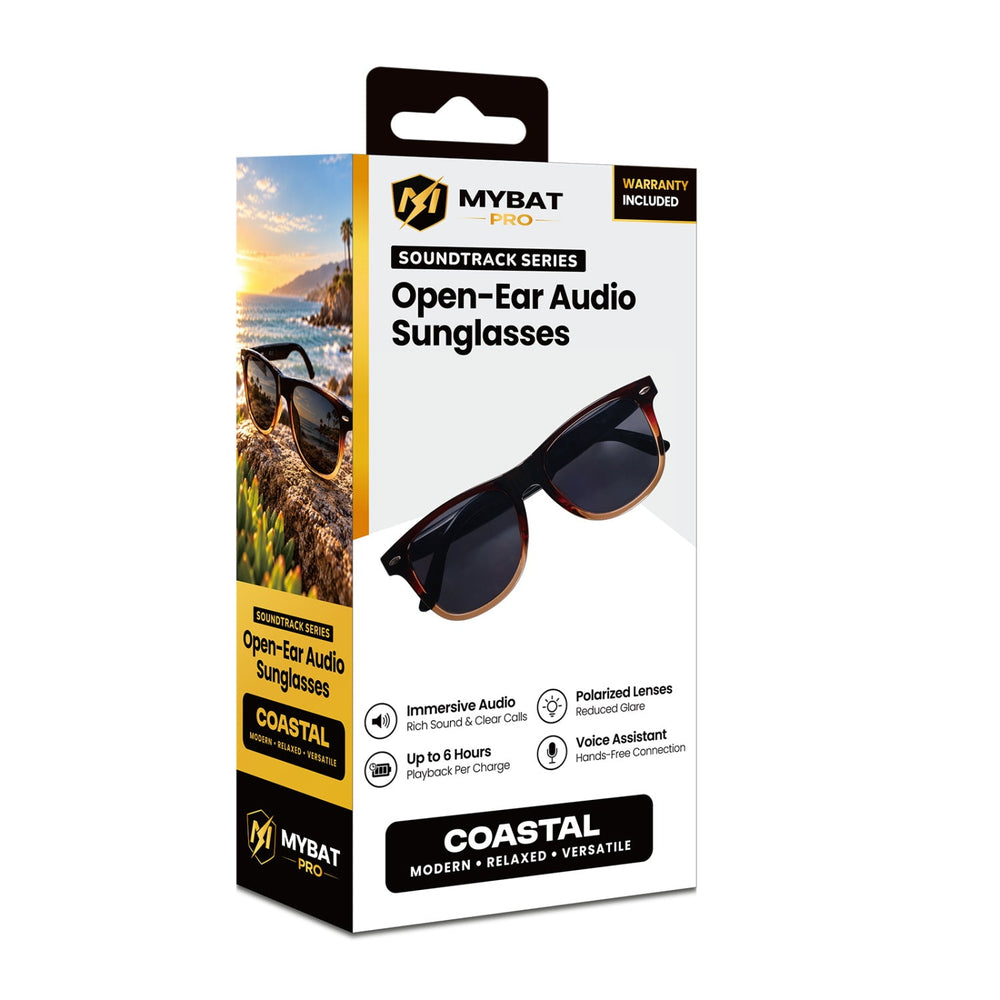 MyBat Pro Soundtrack Series Open-Ear Audio Sunglasses – Coastal