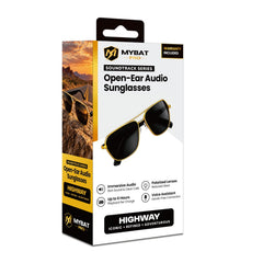 MyBat Pro Soundtrack Series Open-Ear Audio Sunglasses – Highway