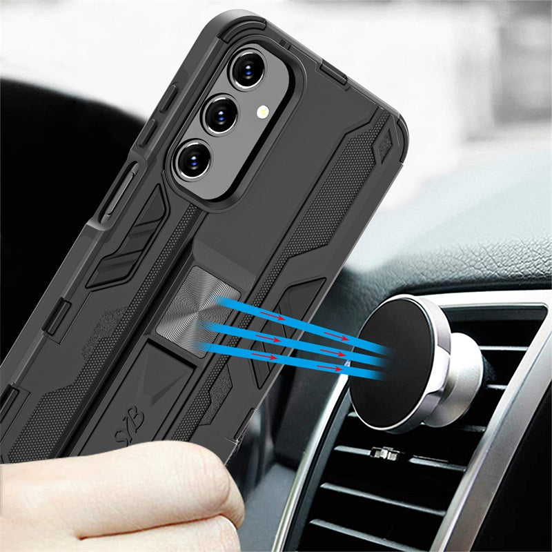 SYB Reflex Series Case w Kickstand for Samsung Galaxy A25 5G - Red