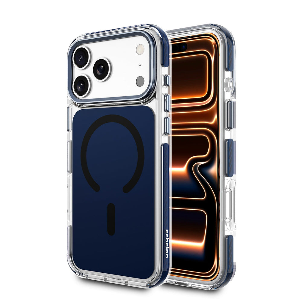echelon ColorBlock Series MagSafe Case for Apple iPhone 18 Pro / 17 Pro - Blue