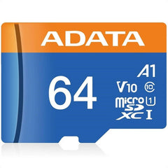 ADATA Micro SD Card (Class 10) 64G - BlackMyBat Pro