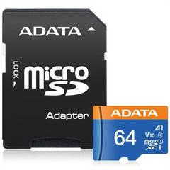 ADATA Micro SD Card (Class 10) 64G - BlackMyBat Pro