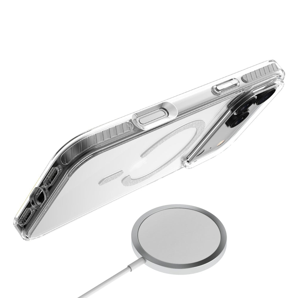 baseline Shimmer Series MagSafe Case for Apple iPhone 18 Pro / 17 Pro - Silver