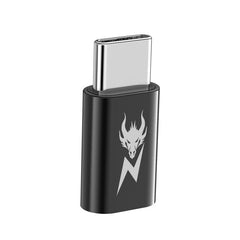 AmpNergy PassPort Lightning to USB - C Adapter - BlackAmpNergy