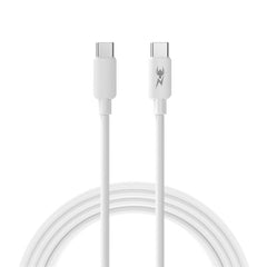 AmpNergy PowerLines USB - C to USB - C Cable - 6FT - WhiteMyBat Pro