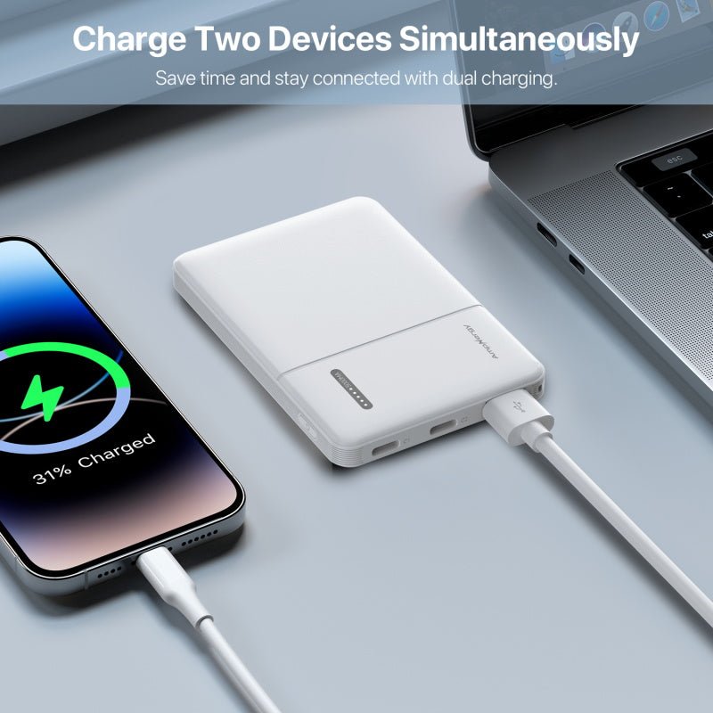 AmpNergy VoltVault 5K mAh Power BankAmpNergy