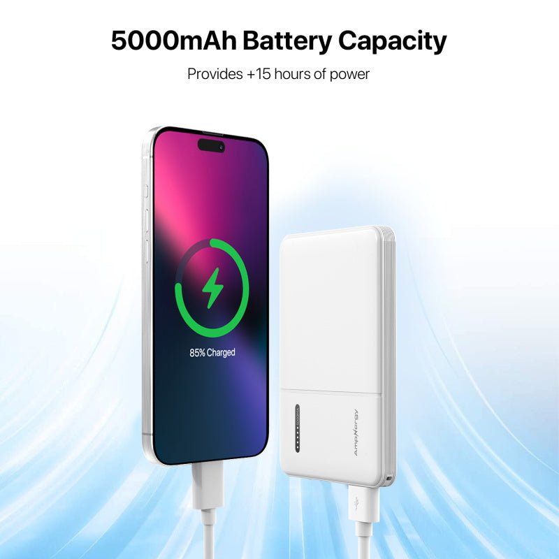 AmpNergy VoltVault 5K mAh Power BankAmpNergy